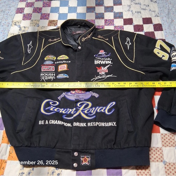 Crown Royal Racing Jacket with Logos